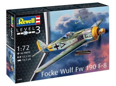 Revell 03898 Focke Wulf Fw 190 F-8 Model plastikowy do sklejenia