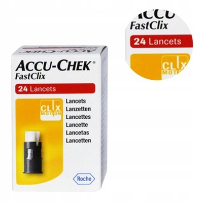 Accu-Chek FastClix lancety 24 szt.