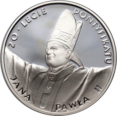 III RP, 10 złotych 1998, Jan Paweł II