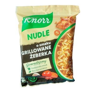 KNORR NUDLE GRILL ŻEBERKA 71g DATA: 2024.12