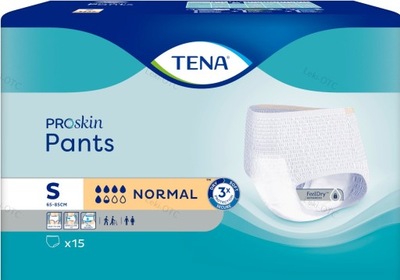 TENA PANTS PROSKIN NORMAL S 15 sztuk