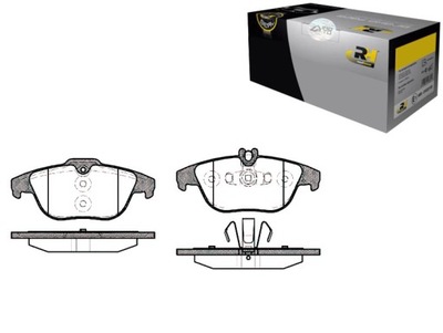 PADS BRAKE MERCEDES C-KLASA W204 07> REAR  