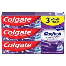 Colgate Max Fresh s bieliacou mätou 3x178 g