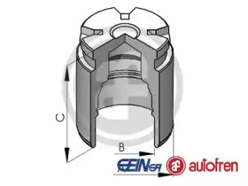 TLOCZEK, SOPORTE FRENOS SUZUKI KIA HYUNDAI AUTOFRE  