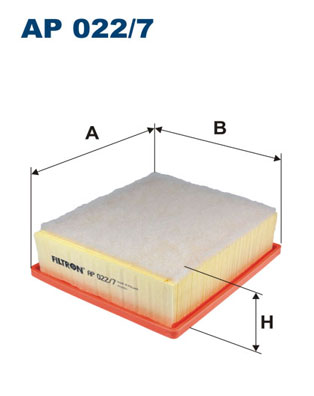 FILTRO AIRE FILTRON AP022/7 AP0227  