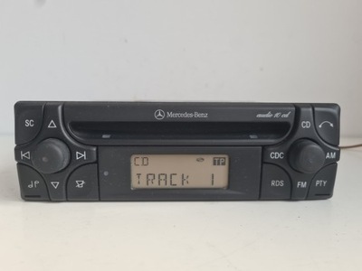 RADIO CD MERCEDES W124 190 W202 W210 CLK SLK W140 W208 R129 R170 + CÓDIGO  