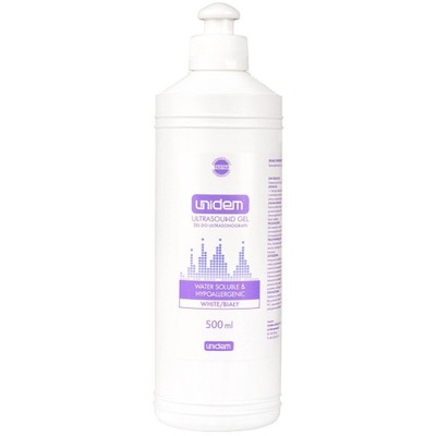 Żel do USG UNIDEM Ultrasound Gel biały 500 ml