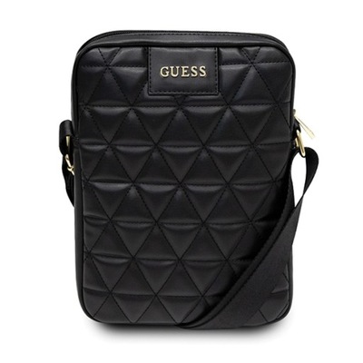 Guess Torba GUTB10QLBK 10" czarna Quilted