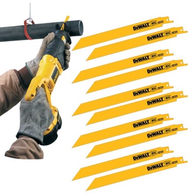 DeWalt DT2323 ZESAW 10szt BRZESZCZOTY BIMETALOWE DO METALU 203mm 1.8mm