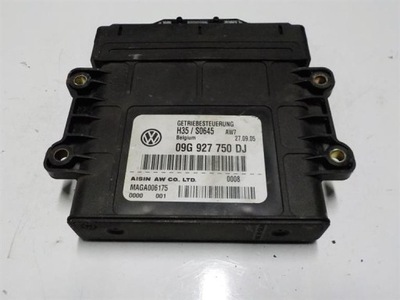 VW GOLF V КОМПЬЮТЕР БЛОК УПРАВЛЕНИЯ КОРОБКИ 09G927750DJ