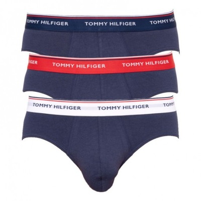 TOMMY HILFIGER ORYGINALNE SLIPY 3-PACK M