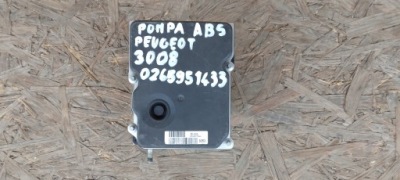 Насос abs peugeot 3008 0265951433 фото №1