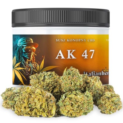 CBD SUSZ KONOPNY 30g | AK 47 | MOCNE ZIOŁO