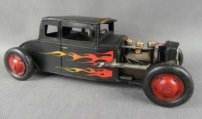 Metalowy model pojazd HOT ROD auto