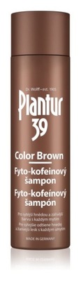 PLANTUR 39 COLOR BROWN SZAMPON KOFEINOWY 250ML