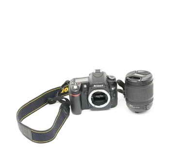 Aparat lustrzanka Nikon D80 Body + obiektyw. Opis!