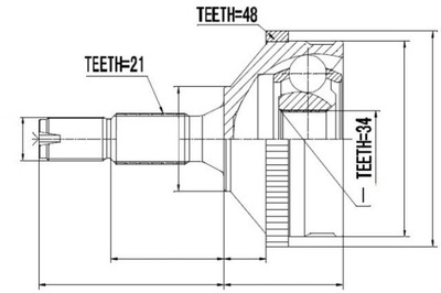 NPZ-PE-004 NTY AXLE SWIVEL EXTERIOR  