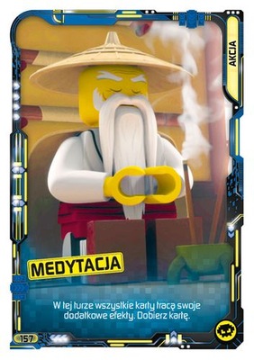 Karta LEGO Ninjago Seria 5 - Medytacja 157