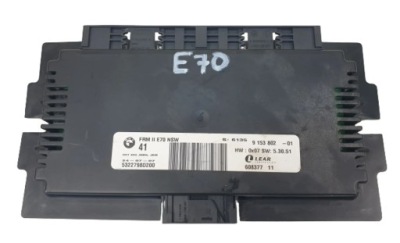 Bmw x5 e70 модуль блок керування світла 9153802 оригінал фото №1
