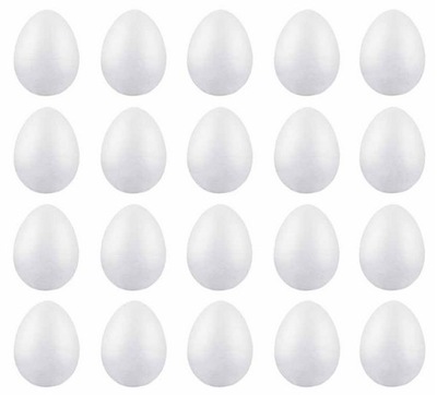 Jaja styropianowe Wielkanoc Jajka na Pisanki 20szt
