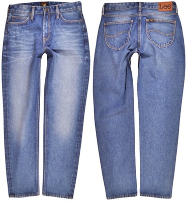 LEE spodnie blue jeans TAILORED MOM W28 L31