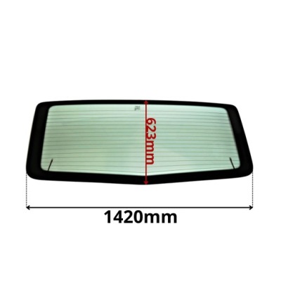 Nowa стекло задняя cała w крышка задняя fiat talento 16- 0128 фото №1