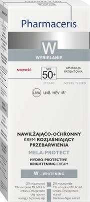 NAWILŻAJĄCO OCHRONNY KREM ROZJAŚNIAJACY PRZEBARWIENIA PHARMACERIS W