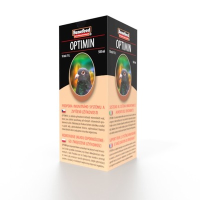 OPTIMIN H 0,5L odżywka witaminy GOŁĘBIE dla Gołębi