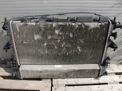 Fiat ducato 2.3jtd комплект радиатор вентиляторы фото №1