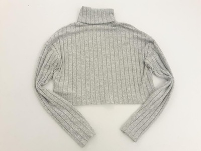 SHEIN krótki SWETER oversizowy MIĘKKI oversize Z GOLFEM _ M