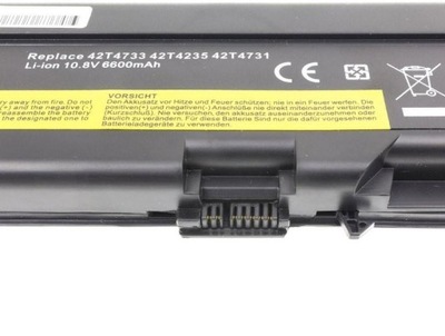 Bateria Lenovo L430 11,1V 6,6Ah