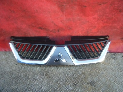 Решётка радиатора решётка радиатора радиатора mitsubishi outlander ii хром фото №1