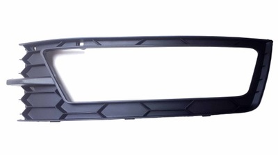 Решітка радіатора решітка бампера ліва skoda rapid 5ja807681 фото №1