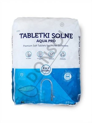 Tabletki Solne Sól Tabletka zmiękczaczy Ciech 25kg