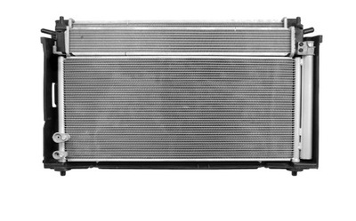 Комплект радиатор вентилятор toyota auris гибрид фото №1