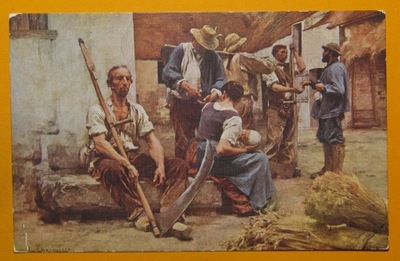 273704, L. Lhermitte: żniwiarze