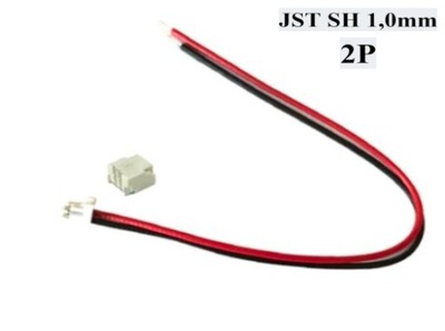 Złącze złączki konektor JST SH 1.0 kostka 1mm 2pin