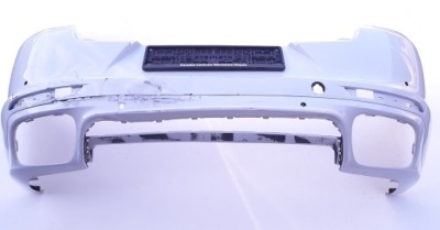 Дифузор молдинг спойлер накладка бампера задня porsche panamera 971 turbo gts фото №1