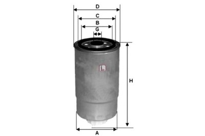 SOFIMA FILTER FUEL ALFA ROMEO 147, 156 1.9D 11.02 - milautoparts-fr.ukrlive.com