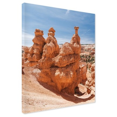 Obraz na płótnie kanion pustynia 80x120