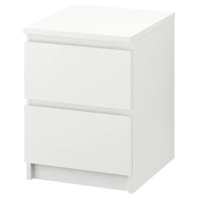 IKEA MALM Komoda biała 2 szuflady 40x55 cm
