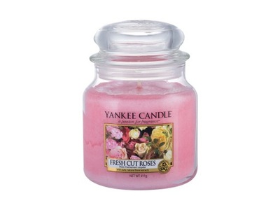 Yankee Candle Fresh Cut Roses wieczka zapachowa 411g (U) P2