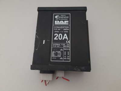 Перетворювач daf xf 24/12v 1368354 фото №1