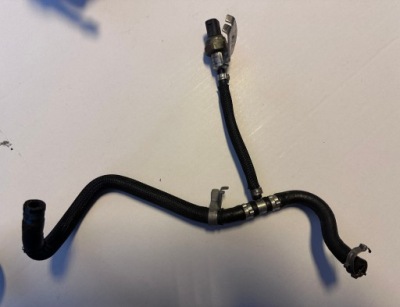 Mercedes c klasa w204 пабтрубок  шланг провода топлива топливные тройник фото №1