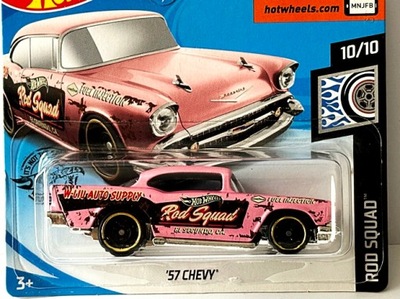 HOT WHEELS-57 CHEVY Z 2018 ROKU (B8)