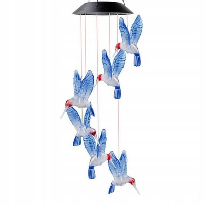 Windchime LED Hummingbird wisząca ozdoba