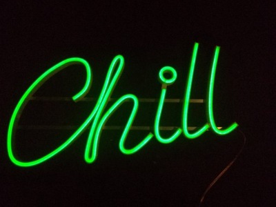 Neon-K "Chill" neon led, reklama Producent