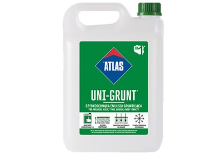 ATLAS UNI-GRUNT 5kg emulsja impregnat grunt