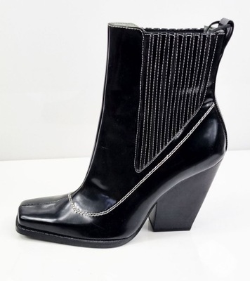 ZARA NOWE BOTKI BUTY KOWBOJSKIE 39