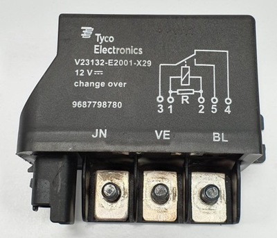 Реле вентиляторов citroen c5 iii x7 фото №1